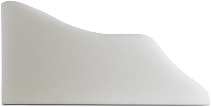 Lounge Doctor Elevating Leg Rest Wedge Pillow, Heather Grey, Medium