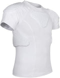 Youth Padded Compression Shirt Rib Protector for Football Protective Gear Baseball Padded Shirt Kid Child Boys