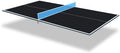 7/8/9ft Mid-Size Ping Pong Conversion Top with Net Set for Billiard and Pool Tables - Regulation Top Converts Billiards into Ping Pong Table Blue/Green/Black