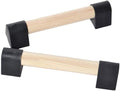 Vita Vibe - Ultra Portable Mini Ash Wood Parallettes Set - 9 inch - 12 inch - USA Made