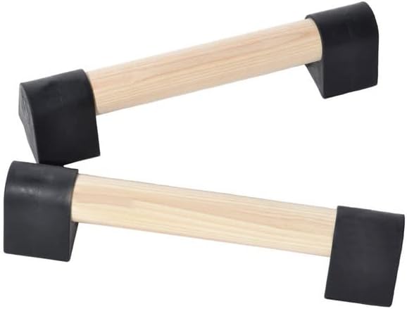 Vita Vibe - Ultra Portable Mini Ash Wood Parallettes Set - 9 inch - 12 inch - USA Made