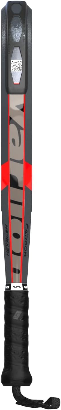 Padel Racket Bourne Carbon Ti, Diamond Hybrid Shape for Advanced Power & Control with Hexaforce & Softcolor EVA Core