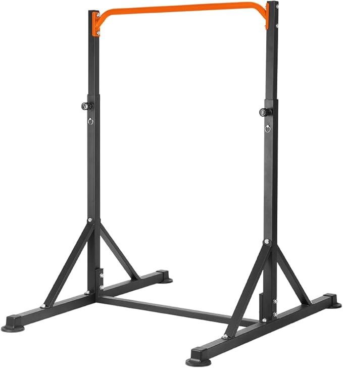 ONETWOFIT Pull Up Station, Power Tower Adjustable Pullup Bar Multifunction Strength Training Workout Gym Equipment Free Standing Chin up Bar for Home Outdoor, Support 440LBS