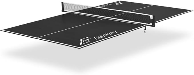 EastPoint Sports Ping Pong Conversion Top, Foldable Table Tennis Topper, Lightweight and Portable, Zero Assembly Required, Blue