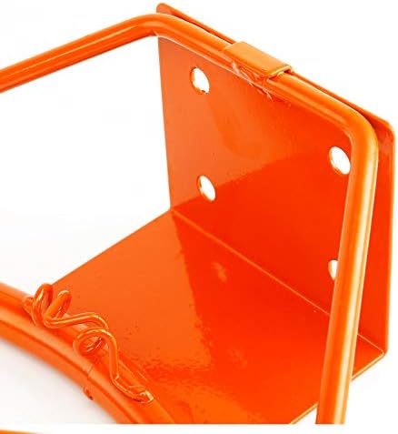 Basketball Rim Goal Wall Mounted Basketball Hoop Indoor Outdoor Hanging Basketball Hoop with 2PCS Adapted 8-Loops Basketball Net, 32centimeter/12.6inch Hoop