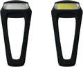 Knog Frog Bike Headlight and Tail Light Set - USB-C Rechargeable Bicycle Light with 40 Lumen Front & 20 Lumen Rear Output, 9 Modes, Flexible Mount, IP65 Water Resistant Bike Light