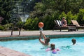 S.R. Smith SBASKCHA Swim N Dunk Challenge Basketball Residential Game