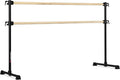 VITA Barre Portable Freestanding Double Ballet Barre, Professional | Adjustable Height, Made in USA, Home or Gym Exercise Equipment for Kids & Adults | Dance, Fitness, Pilates