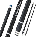 CRICAL Carbon Fiber Pool Cue Stick 58" Billiard Cue Sticks Professional Low Deflection Pool Sticks with 3/8 * 8 Pin Joint and 12.5mm Tip