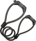 Keyless Double Head Password Heavy Duty Steel Wire High Security Password Password Padlock Cycling Accessories Bearing Mountain Bike Cycling Accessories