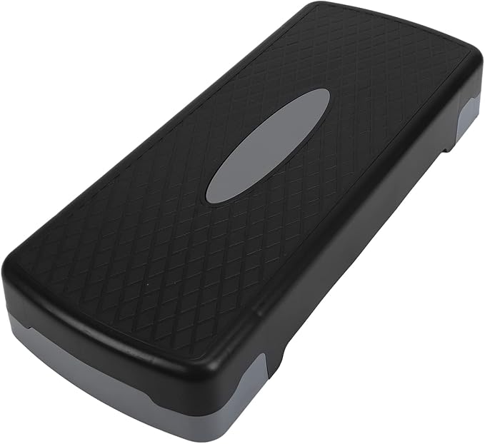 Generic Exercise Step Platform, Anti-Slip Plastic Adjustable Yoga Aerobic Step Platform for Home Gym