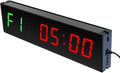 12" Digital Wall Alarm Clock Timer for Interval Workout with Countdown/Up Stopwatch, Gym Interval Timer, Tabata EMOM Remote Control for Home Gym Boxing MMA Fitness