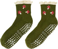 Crew Half Calf Grip Socks, Cutest Fruits Pilates Socks, Ruffle socks, Non-Slip, Barre Yoga Fitness