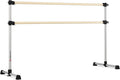 VITA Barre Portable Freestanding Double Ballet Barre, Prodigy, Wood | Adjustable Height, USA Made, Home or Gym Exercise Equipment for Kids & Adults | Dance, Fitness, Pilates