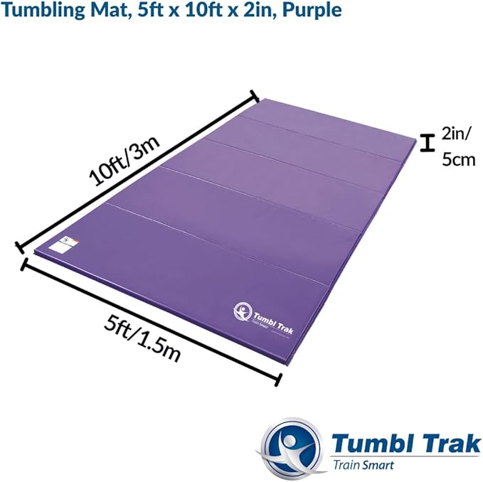 Tumbl Trak Gymnastics Folding Tumbling Panel Mat