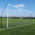 QUICKPLAY Kickster Elite Portable Soccer Goal | Integrated Weighted Base for Training on Turf, Hard Floors or Grass | Sizes 5x3', 6x4', 12x6', 16x7', & 3x2M [Single Goal]
