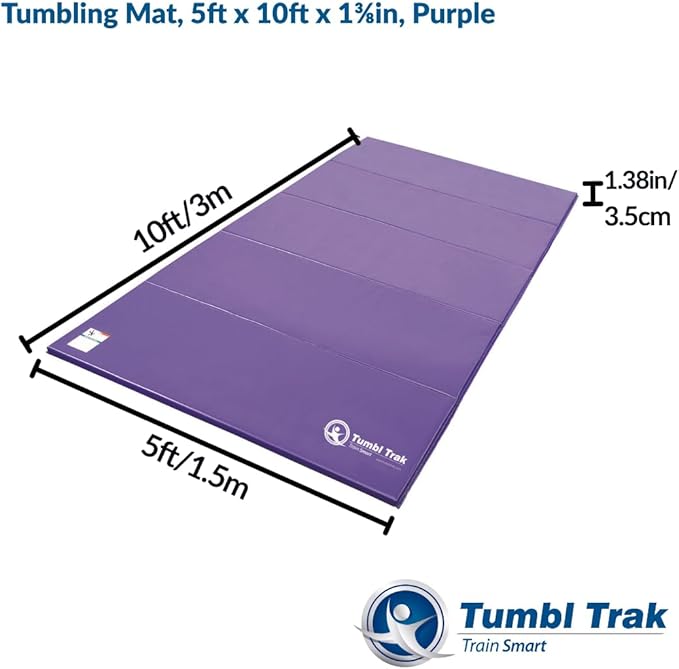 Tumbl Trak Gymnastics Folding Tumbling Panel Mat
