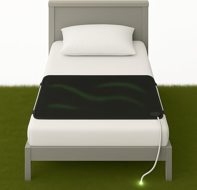 GAYA Grounding Mat for Bed King, Queen, Full Size, for Sleeping Improvement, Muscle Relaxation, Earthing Pad for Feet, Mats for Desk, Earth, Pads for Bedding, Wellness Gift