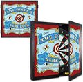 THOUSAND OAKS BARREL CO. | Personalized Dartboard & Cabinet Set with 6 Steel Tip Darts
