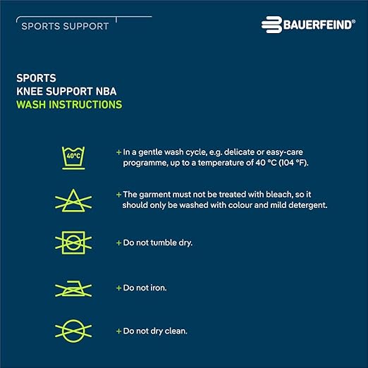 Bauerfeind Sports Compression Knee Support NBA Chicago Bulls - Lightweight Design with Gripping Zones for Basketball Knee Pain Relief & Performance (Bulls, S)