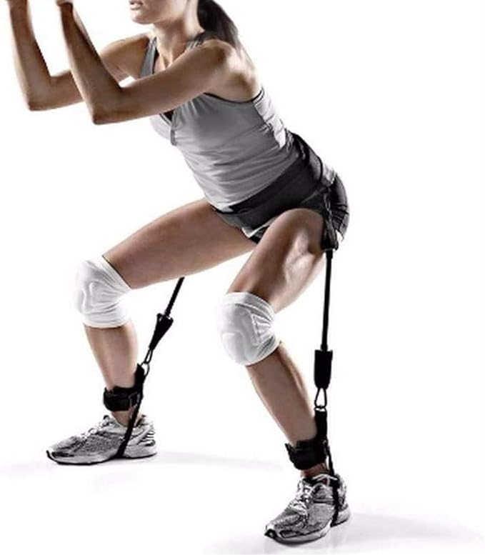 Vertical Jumping Trainer Jump Resistance Bands Leg Strength Basketball Volleyball Football Tennis Leg Agility Training