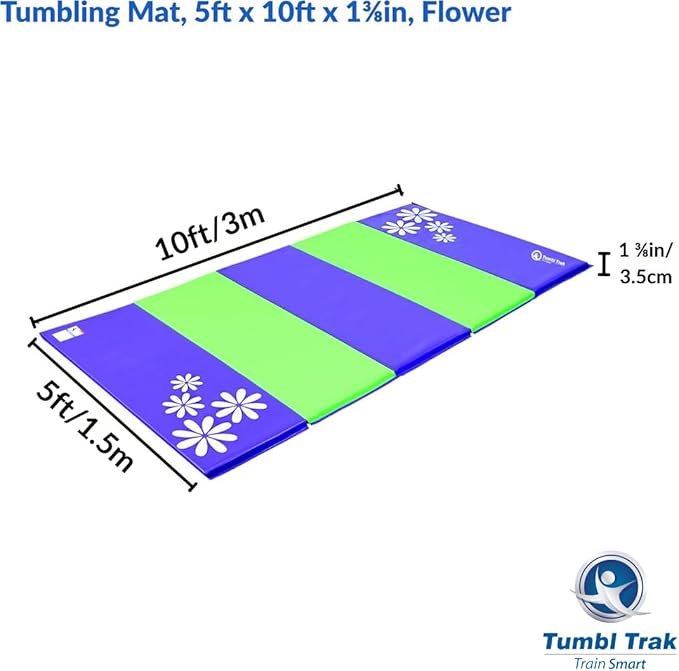 Tumbl Trak Gymnastics Folding Tumbling Panel Mat