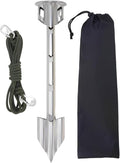 Boat Anchor/Kayak Anchor/Jet Ski Anchor/Shallow Water Sand Anchor (Hollow Design, 17 '' L & 3.5'' W)