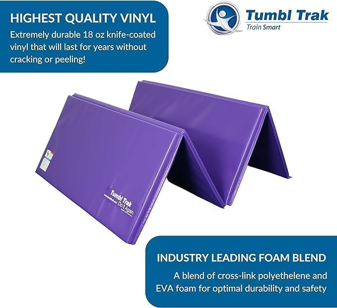Tumbl Trak Gymnastics Folding Tumbling Panel Mat