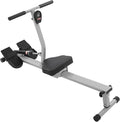 Foldable Rowing Machines, Hydraulic Rower 12 Levels Resistance Force, Low Noise, LED Display Full Body Workouts Equipment for Home