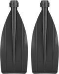 Tbest Canoe Paddle Replacement Blade,Kayak Paddle Replacement Blade,Kayak Paddle Blade,1 Pair Kayak Canoe Boat Paddle Leaf Oar Replacement Accessories Black