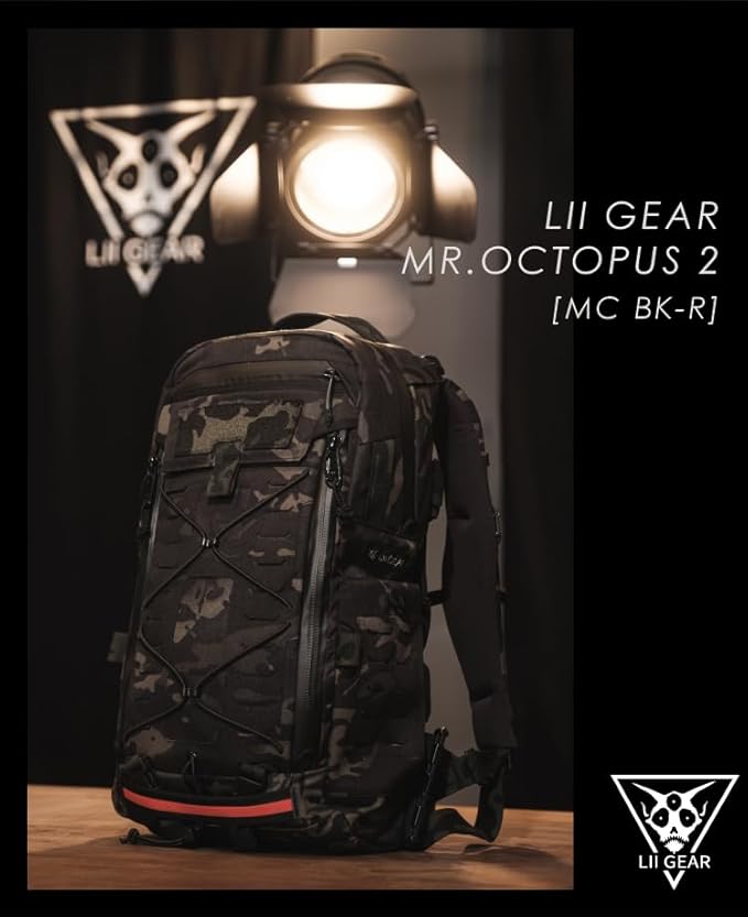 Lii gear New Octopus 2 Uhmwpe Outdoor Backpacks X-Pac Leisure Waterproof Outdoor Commuting Travel Hiking Backpacks