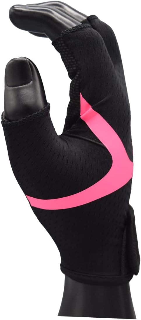 MRX Weight Lifting Gloves for Women Breathable Workout Gloves Anti Slip Padded Shock-Absorbing Extra Grip Palm Protection Half Finger Exercise Gloves for Gym, Cycling, Training, Weightlifting