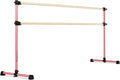 VITA Barre Portable Freestanding Double Ballet Barre, Prodigy, Wood | Adjustable Height, USA Made, Home or Gym Exercise Equipment for Kids & Adults | Dance, Fitness, Pilates