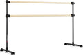 VITA Barre Portable Freestanding Double Ballet Barre, Prodigy, Wood | Adjustable Height, USA Made, Home or Gym Exercise Equipment for Kids & Adults | Dance, Fitness, Pilates