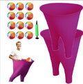 Granny Pants Yard Game Sets(2Pcs), Granny Pants Outdoor Games for Adults and Family, Party Field Day Games with 12 Bouncy Balls, More Balls for Backyard Park Beach