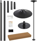 Dance Pole Set -Premium Height Adjustable 7.38-8.85ft Portable 45mm Diameter 360°Spinning Dancing Pole for Home,200KGS Capacity,Drill-Free Installation with Floor-to-Ceiling Stability