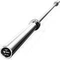 PB01 7FT Olympic Barbell, Weight Bar with Knurled Grip, 1000lb Capacity Strength Training Deadlift Bar for Squat, Weightlifting, Bench Press, Fits 2-inch Standard Weight Plates