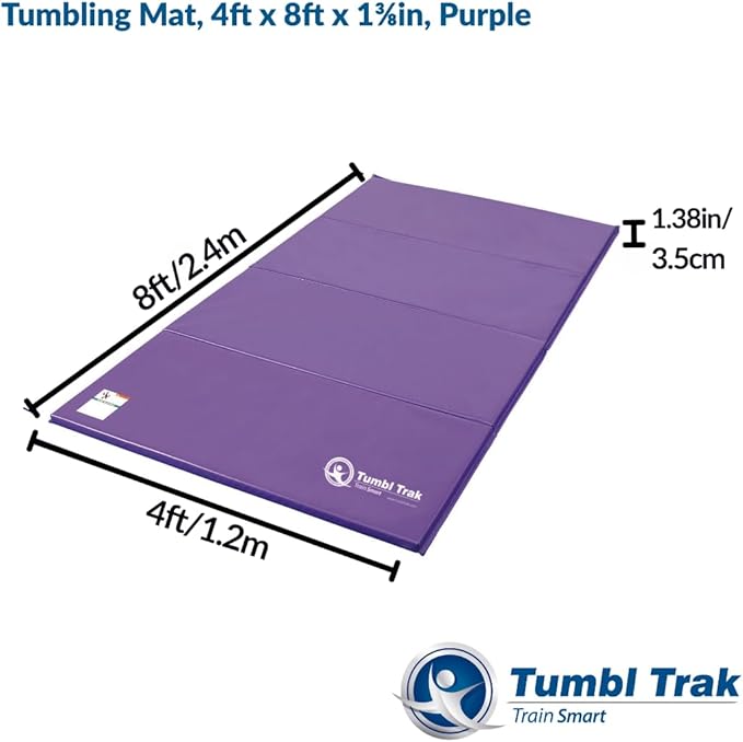 Tumbl Trak Gymnastics Folding Tumbling Panel Mat