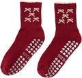 Crew Half Calf Grip Socks, Cutest Fruits Pilates Socks, Ruffle socks, Non-Slip, Barre Yoga Fitness