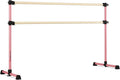 VITA Barre Portable Freestanding Double Ballet Barre, Prodigy, Wood | Adjustable Height, USA Made, Home or Gym Exercise Equipment for Kids & Adults | Dance, Fitness, Pilates