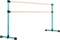 VITA Barre Portable Freestanding Double Ballet Barre, Prodigy, Wood | Adjustable Height, USA Made, Home or Gym Exercise Equipment for Kids & Adults | Dance, Fitness, Pilates