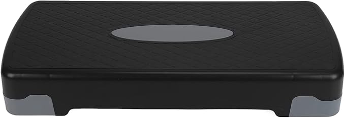 Generic Exercise Step Platform, Anti-Slip Plastic Adjustable Yoga Aerobic Step Platform for Home Gym