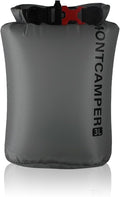 Upgraded CORDURA Waterproof Dry Bag-Lightweight&Durable Waterproof Storage Sack-Roll Top with Survival Whistle-Suitable for High-Intensity Outdoor Adventures-Floats on Water (3L/Grey)