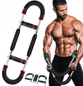 Twister Arm Trainer, Chest Workout Equipment 40-100lb Adjustable Arm Trainer, Twister Arm Trainer, Portable Power Twister Bar, Detachable Design Fitness Anywhere