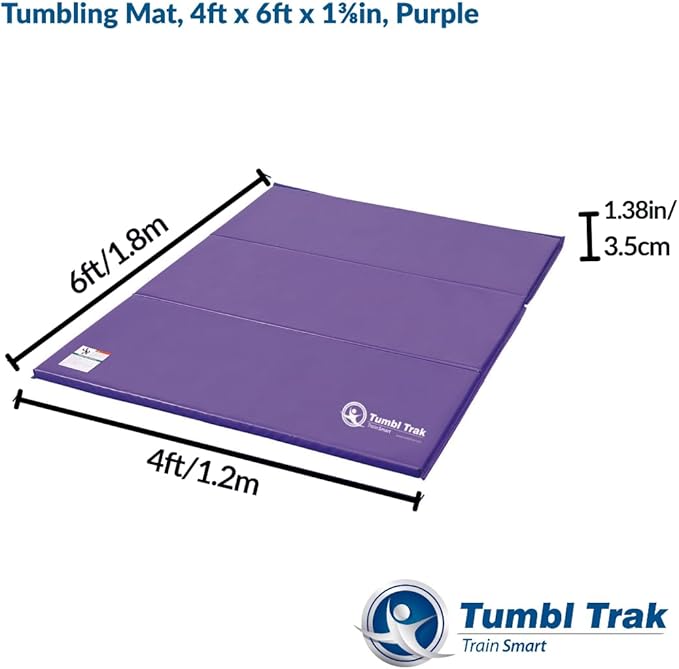 Tumbl Trak Gymnastics Folding Tumbling Panel Mat