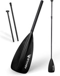 Abahub SUP Paddle - 3 Piece Adjustable Paddles - Lightweight Stand-up Paddle Oars for Paddleboard, Adjustable Aluminum Alloy Shaft 68" - 84", Black/Blue/Green/Orange/Red/Yellow Plastic Nylon Blade