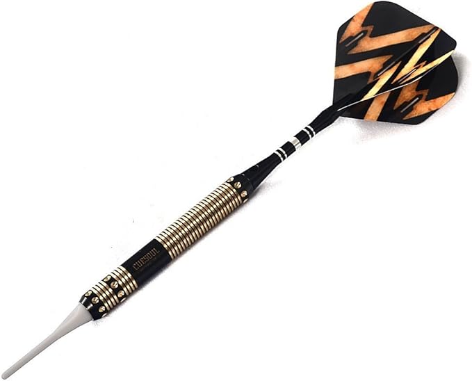 CUESOUL Soft Tip Darts Set Plastic Tip with Dart Case