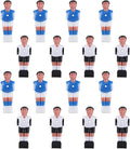 BESPORTBLE Foosball Men, 16Pcs Foosball Replacement Players Foosball Men Player Replacement Table Soccer Player Foosball Table Parts