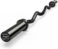 RitFit 2 Inch EZ Curl Bar with Weights, 700LBS Weight Capacity Olympic Curl Barbell for Bicep, Tricep and Weight Lifting Exercises