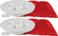 SEAFLO Deck Plate Hatch for Marine Boat Kayak Choose Size, Color and Storage Bag